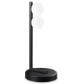 Ideal Lux - LED bordslampa PING PONG 2xLED/3W/230V CRI 90 svart